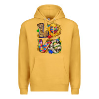 Mustard autism love Premium Hoodie - Zillion Design Studio