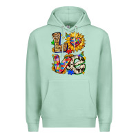 Seafoam autism love Premium Hoodie - Zillion Design Studio