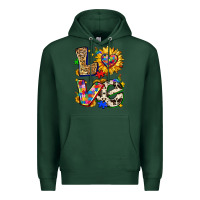 Sports Green autism love Premium Hoodie - Zillion Design Studio
