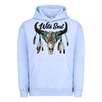 Pigment Grape Ice wild soul boho skull Urban Hoodie - RanaPortraitStore