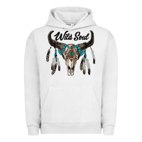 Pigment Lunar Rock wild soul boho skull Urban Hoodie - RanaPortraitStore