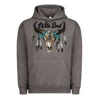 Pigment Tornado wild soul boho skull Urban Hoodie - RanaPortraitStore