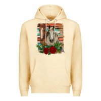 Pina Colada horses with roses Premium Hoodie - RanaPortraitStore