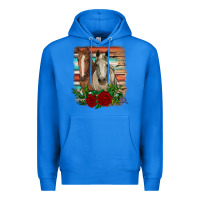 True Royal horses with roses Premium Hoodie - RanaPortraitStore