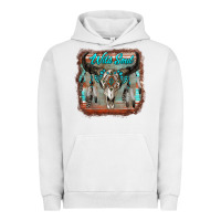 Pigment Lunar Rock wild soul boho skull with background Urban Hoodie - RanaPortraitStore