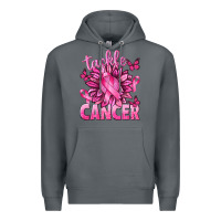 Rock Tackle Cancer with Sunflower Premium Hoodie - texasbilliewilder