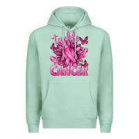 Seafoam Tackle Cancer with Sunflower Premium Hoodie - texasbilliewilder