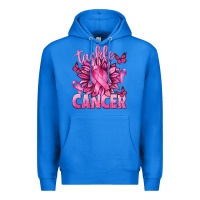 True Royal Tackle Cancer with Sunflower Premium Hoodie - texasbilliewilder