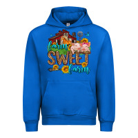 Cobalt farm sweet farm Urban Hoodie - Zillion Design Studio