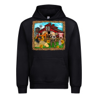 Black farm life Urban Hoodie - Zillion Design Studio