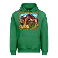 Emerald farm life Urban Hoodie - Zillion Design Studio