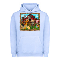 Pigment Grape Ice farm life Urban Hoodie - Zillion Design Studio