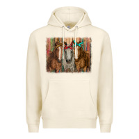 Tofu horses with bandanas Premium Hoodie - RanaPortraitStore