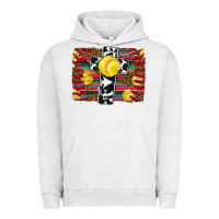 Pigment Lunar Rock softball cross serape leopard background Urban Hoodie - RanaPortraitStore