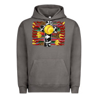Pigment Tornado softball cross serape leopard background Urban Hoodie - RanaPortraitStore