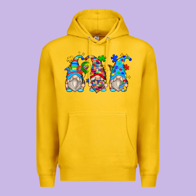 Autism Gnomes Premium Hoodie Designed By Zillion Design Studio