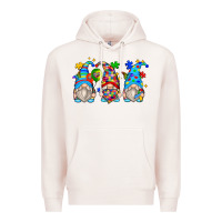 Pale Pink autism gnomes Premium Hoodie - Zillion Design Studio