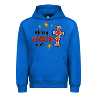 Cobalt merry christmas cross Urban Hoodie - RanaPortraitStore