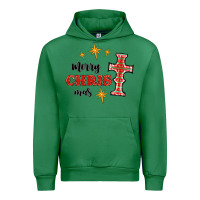 Emerald merry christmas cross Urban Hoodie - RanaPortraitStore