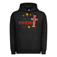 Pigment Black merry christmas cross Urban Hoodie - RanaPortraitStore