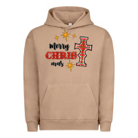 Pigment Burro merry christmas cross Urban Hoodie - RanaPortraitStore