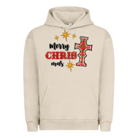 Pigment French Oak merry christmas cross Urban Hoodie - RanaPortraitStore