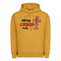 Pigment Peanut Butter merry christmas cross Urban Hoodie - RanaPortraitStore