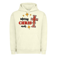 Pigment Pistachio merry christmas cross Urban Hoodie - RanaPortraitStore
