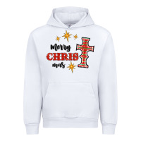 White merry christmas cross Urban Hoodie - RanaPortraitStore
