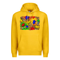 Lemon autism background Premium Hoodie - Zillion Design Studio