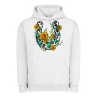 Pigment Lunar Rock cowhide sunflower horseshoe Urban Hoodie - Zillion Design Studio