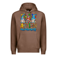 Chestnut autism awareness gnomes Premium Hoodie - Zillion Design Studio