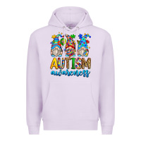 Lilac autism awareness gnomes Premium Hoodie - Zillion Design Studio