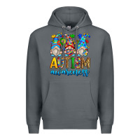 Rock autism awareness gnomes Premium Hoodie - Zillion Design Studio
