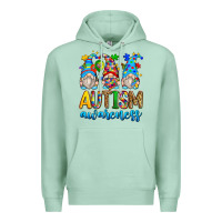 Seafoam autism awareness gnomes Premium Hoodie - Zillion Design Studio
