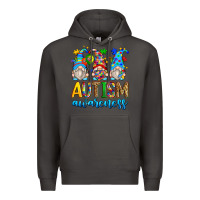 Smoke autism awareness gnomes Premium Hoodie - Zillion Design Studio