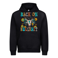 Black back on my bullshit Urban Hoodie - Zillion Design Studio