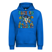 Cobalt back on my bullshit Urban Hoodie - Zillion Design Studio