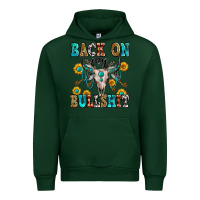 Forest Green back on my bullshit Urban Hoodie - Zillion Design Studio