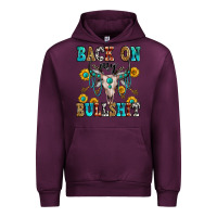 Mauve Wine back on my bullshit Urban Hoodie - Zillion Design Studio