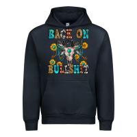 Navy back on my bullshit Urban Hoodie - Zillion Design Studio