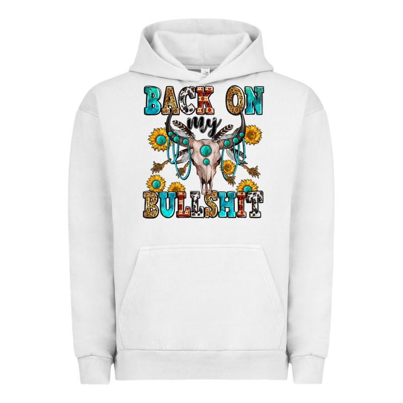 Back On My Bullshit Urban Hoodie by Zillion Design Studio | Teevron