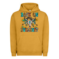 Pigment Peanut Butter back on my bullshit Urban Hoodie - Zillion Design Studio