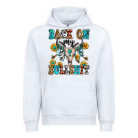 White back on my bullshit Urban Hoodie - Zillion Design Studio