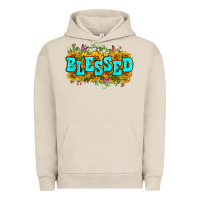 Pigment French Oak western blessed Urban Hoodie - Zillion Design Studio