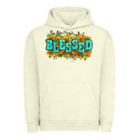 Pigment Pistachio western blessed Urban Hoodie - Zillion Design Studio