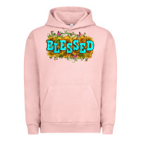 Pigment Salmon western blessed Urban Hoodie - Zillion Design Studio