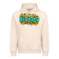Sandshell western blessed Urban Hoodie - Zillion Design Studio