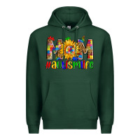 Sports Green mom #autism life Premium Hoodie - Zillion Design Studio
