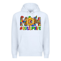 White mom #autism life Premium Hoodie - Zillion Design Studio